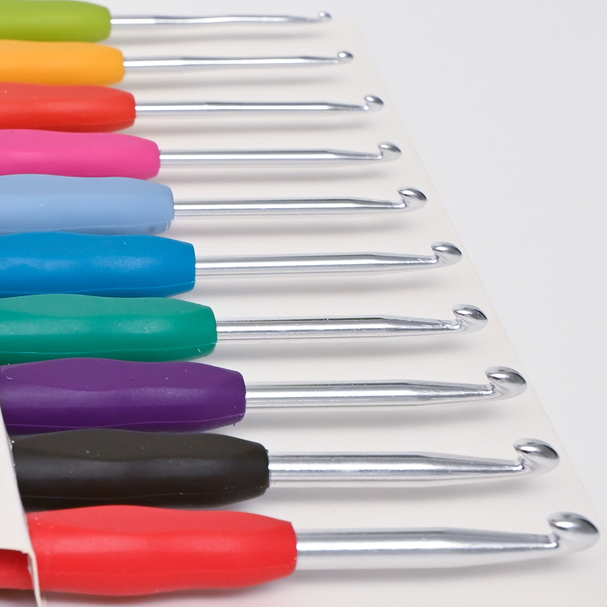 lelulim ™ Crochet Hooks, 10 Pieces.